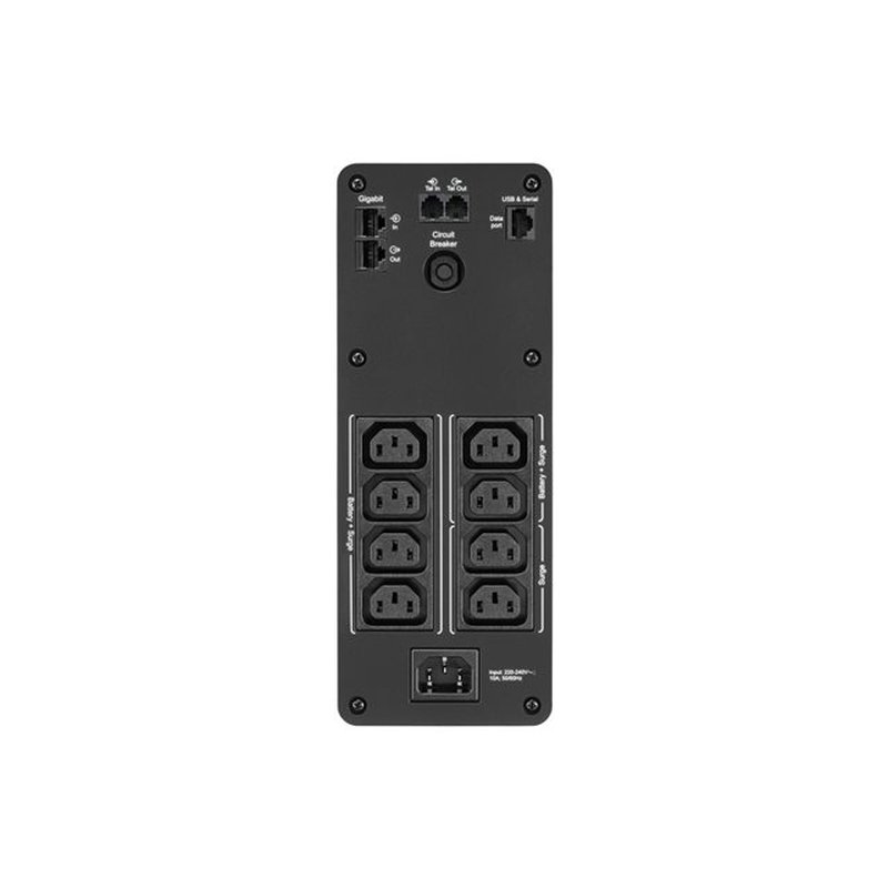 APC BR1600SI sistema de alimentación ininterrumpida (UPS) Línea interactiva 1,6 kVA 960 W 8 salidas AC - Imagen 3