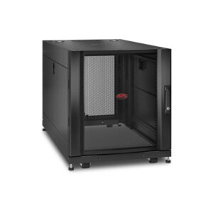 APC NetShelter SX 12U Rack o bastidor independiente Negro