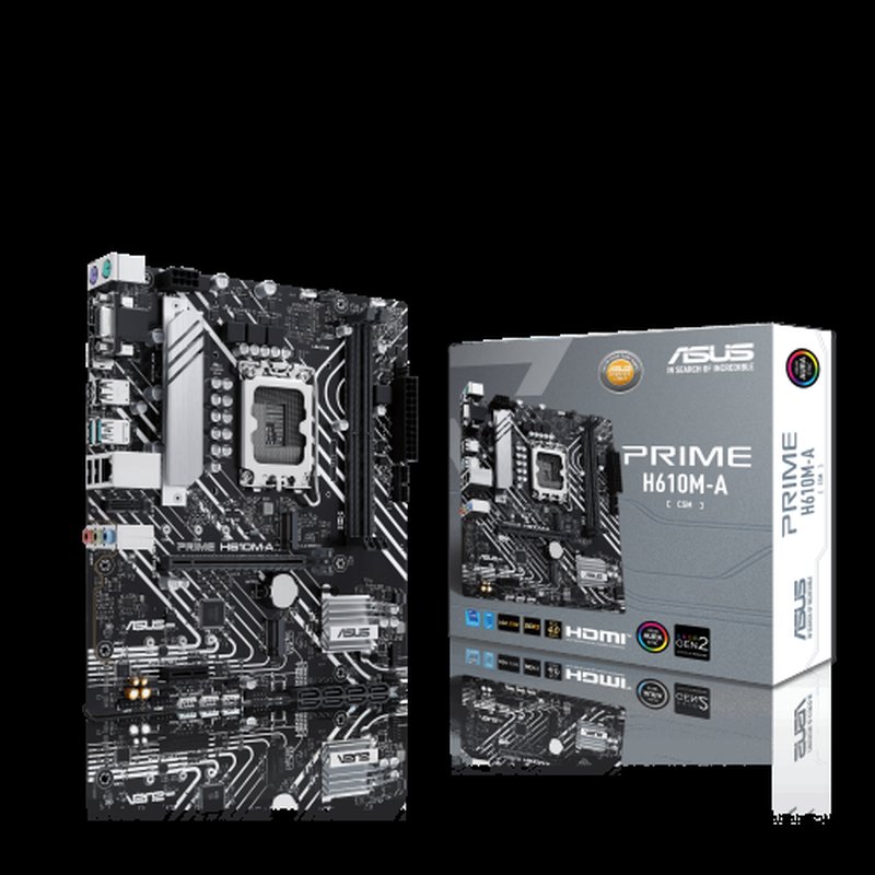 ASUS PRIME H610M-A-CSM Intel H610 LGA 1700 micro ATX - Imagen 3