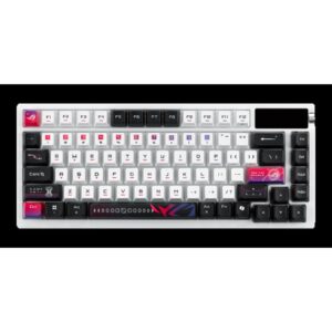 ASUS ROG Azoth X teclado Juego USB + RF Wireless + Bluetooth Negro, Blanco
