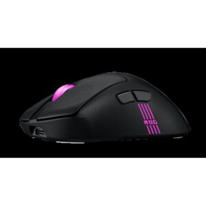ASUS ROG Keris II Origin BLK ratón Juego mano derecha RF Wireless + Bluetooth + USB Type-A Óptico 42000 DPI