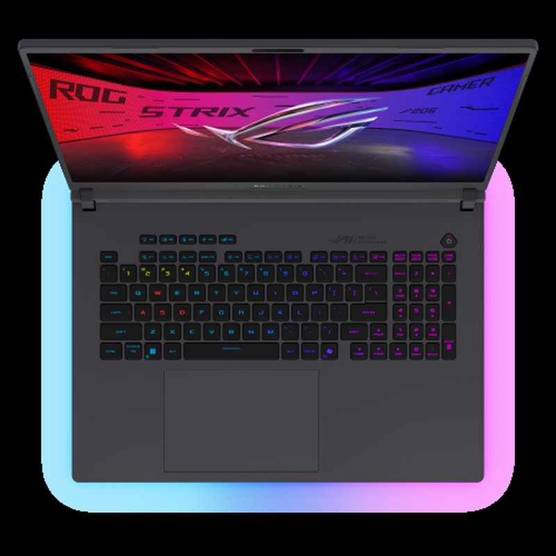 ASUS ROG Strix G18 G815LR-S9009 - Ordenador Portátil Gaming de 18" WQXGA 240Hz (Intel Core Ultra 9 275HX, 32GB RAM, 1TB SSD, NVIDIA RTX 5070 Ti 12GB, Sin Sistema Operativo) Gris Eclipse - Teclado QWERTY español ASUS ROG Strix G18 G815LR-S9009 - Ordenador Portátil Gaming de 18" WQXGA 240Hz (Intel Core Ultra 9 275HX, 32GB RAM, 1TB SSD, NVIDIA RTX 5070 Ti 12GB, Sin Sistema Operativo) Gris Eclipse - Teclado QWERTY español - Imagen 3