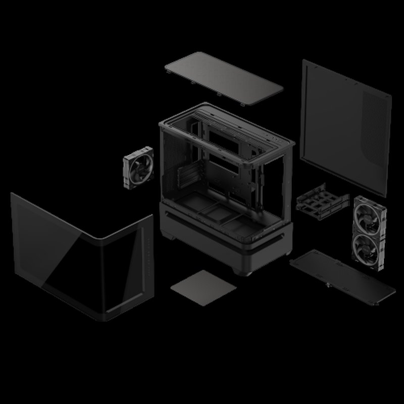 ASUS PRIME AP202 ARGB Midi Tower Negro ASUS PRIME AP202 ARGB Midi Tower Negro - Imagen 17