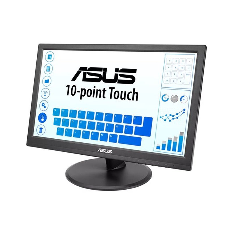 ASUS Touch VT169HE pantalla para PC 39,6 cm (15.6") 1920 x 1080 Pixeles Full HD LED Pantalla táctil Mesa Negro - Imagen 2