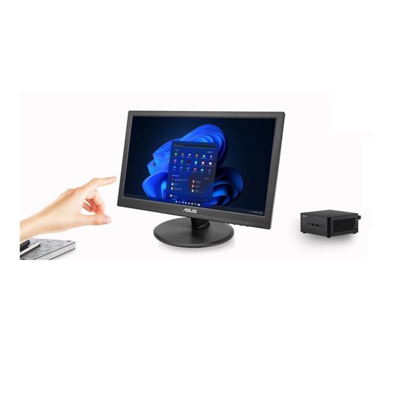 ASUS Touch VT169HE pantalla para PC 39,6 cm (15.6") 1920 x 1080 Pixeles Full HD LED Pantalla táctil Mesa Negro - Imagen 7