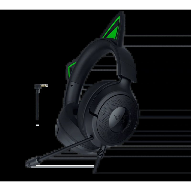 AURICULARES RAZER KRAKEN KITTY V3 X BLACK (RZ04-05350200-R3M1) AURICULARES RAZER KRAKEN KITTY V3 X BLACK (RZ04-05350200-R3M1) - Imagen 3