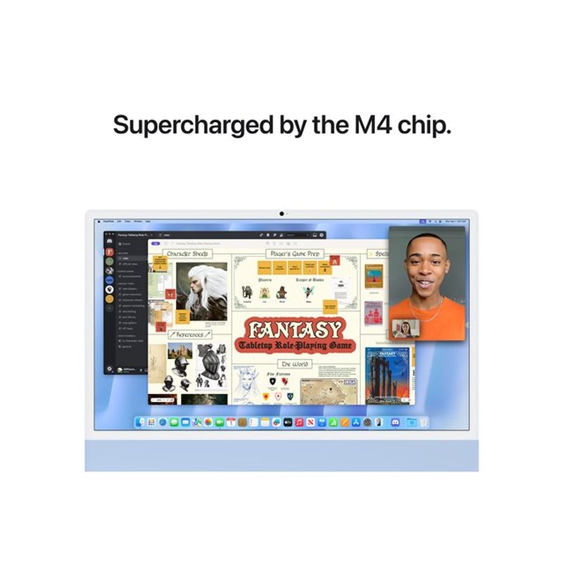 iMac 24" Blue/10CPU/10GPU/16GB/256 iMac 24" Blue/10CPU/10GPU/16GB/256 - Imagen 7