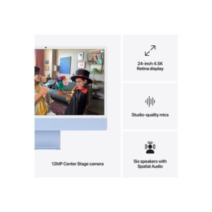 iMac 24" Blue/10CPU/10GPU/16GB/256