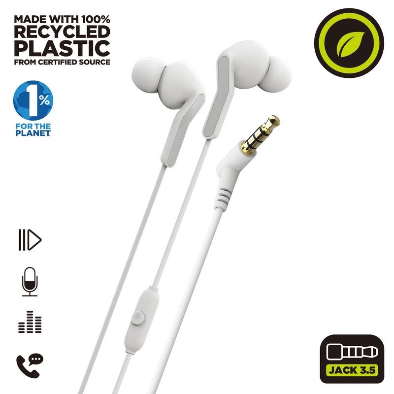 Auriculares Muvit E57 Blanco Auriculares Muvit E57 Blanco