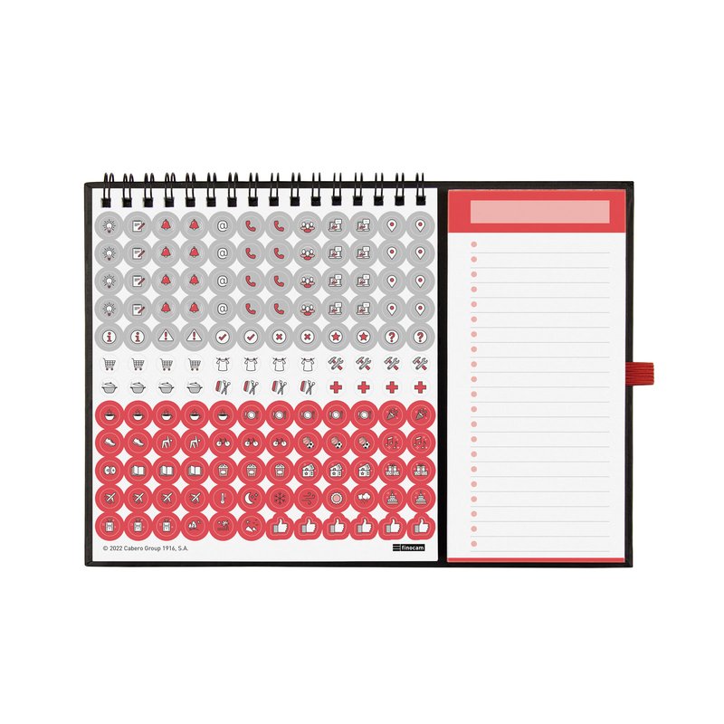 CALENDARIO 2026 NEUTRO ESCRIBIR IMAN XS 140X150MM FINOCAM 781350026 - Imagen 3