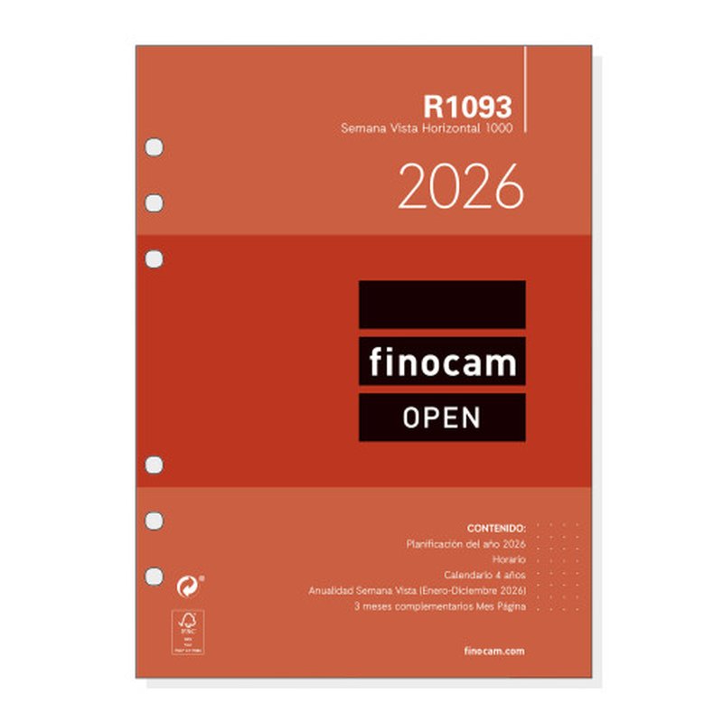 CALENDARIO 2026 NEUTRO PARED ESCRIBIR GRAFIK A3 297X420MM FINOCAM 787240126 CALENDARIO 2026 NEUTRO PARED ESCRIBIR GRAFIK A3 297X420MM FINOCAM 787240126 - Imagen 4