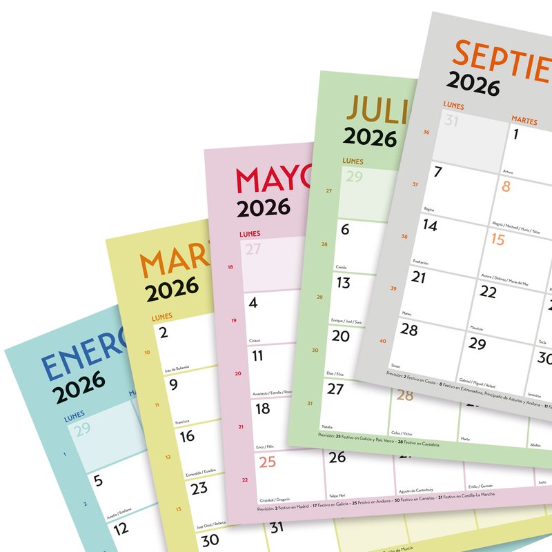 CALENDARIO 2026 SOBREMESA NEUTRO ESCRIBIR GRAFIK S 210X150MM FINOCAM 787200126 CALENDARIO 2026 SOBREMESA NEUTRO ESCRIBIR GRAFIK S 210X150MM FINOCAM 787200126 - Imagen 3