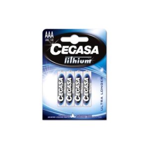 CEGASA PILA LITIO FR03 AAA BL4