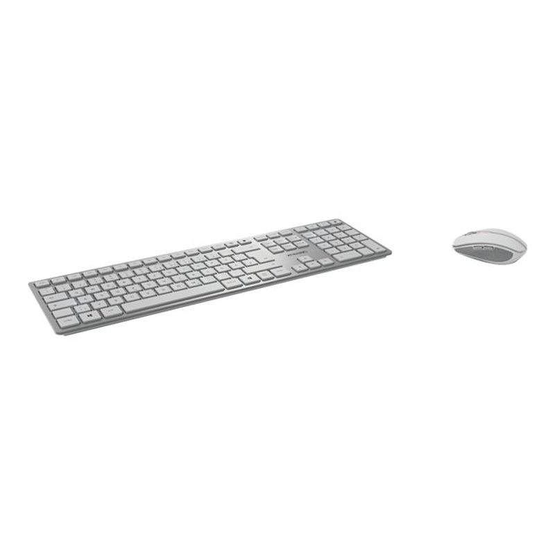 CHERRY DW 9100 SLIM teclado Ratón incluido RF Wireless + Bluetooth QWERTY Inglés de EE. UU. Plata CHERRY DW 9100 SLIM teclado Ratón incluido RF Wireless + Bluetooth QWERTY Inglés de EE. UU. Plata - Imagen 3