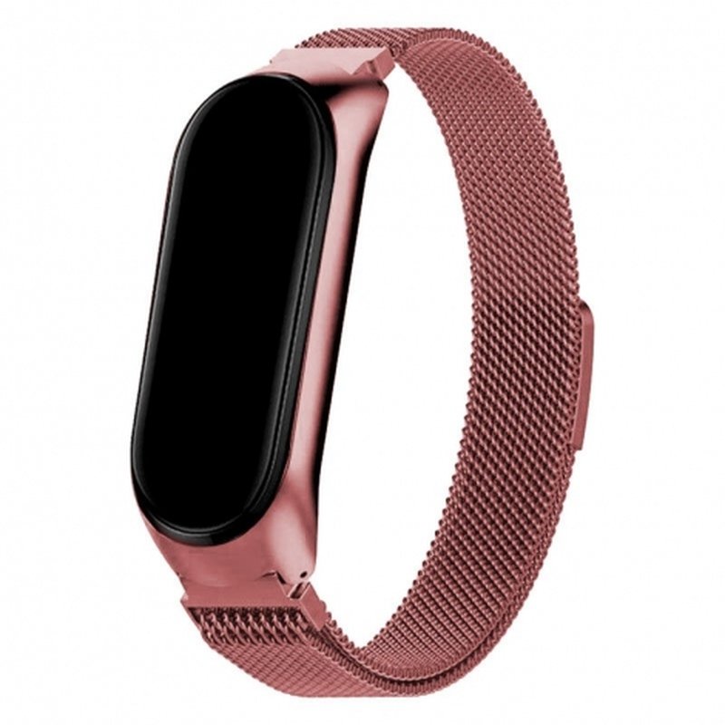 CORREA COOL PARA XIAOMI MI BAND 5 / MI BAND 6 / MI BAND 7 METAL ROSE CORREA COOL PARA XIAOMI MI BAND 5 / MI BAND 6 / MI BAND 7 METAL ROSE