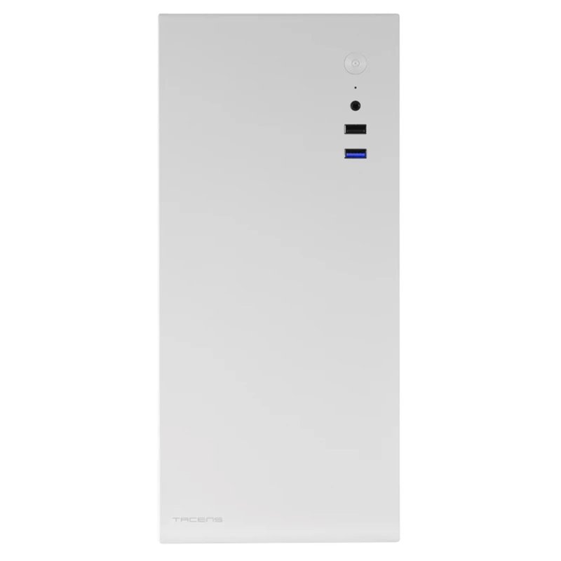 Tacens ORUMX, Caja Minitorre Slim, Micro-ATX Ultra Compacta, Estructura de Acero, Ventilador 80mm, Blanco Tacens ORUMX, Caja Minitorre Slim, Micro-ATX Ultra Compacta, Estructura de Acero, Ventilador 80mm, Blanco