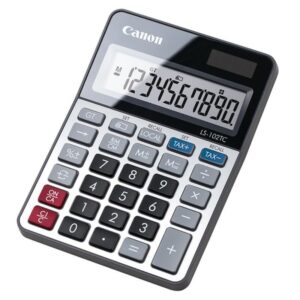 Canon LS-102 TC calculadora Escritorio Calculadora básica Negro, Metálico