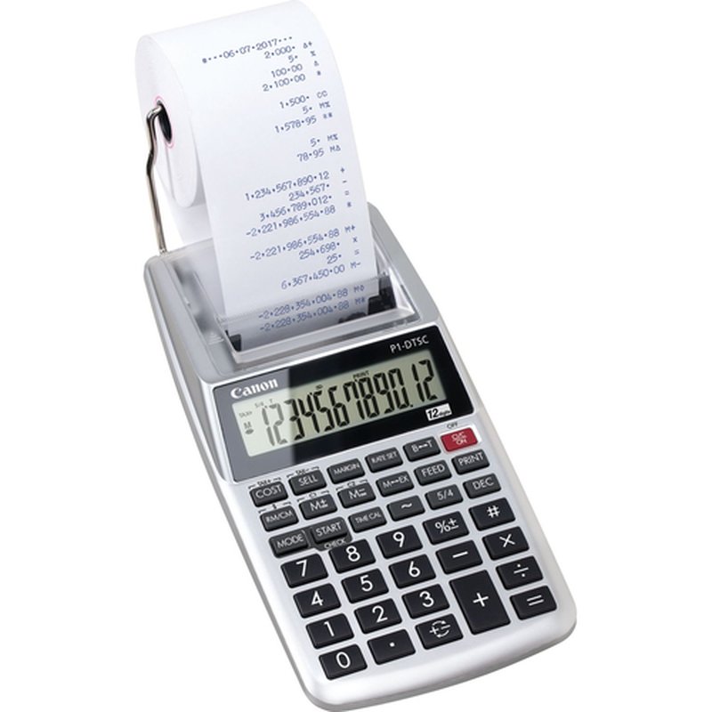 Canon P1-DTSC II EMEA HWB calculadora Escritorio Calculadora de impresión Gris - Imagen 2