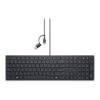DELL KB525C teclado Oficina USB QWERTY Español Negro