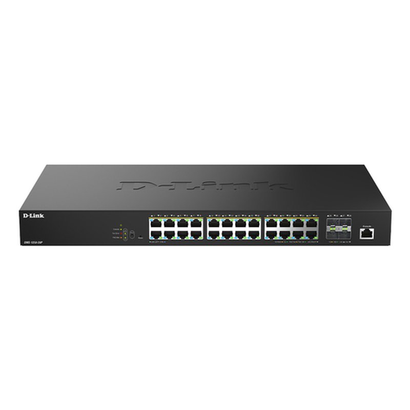 D-Link DMS-1250-28P/E switch Gestionado L2 2.5G Ethernet (100/1000/2500) Energía sobre Ethernet (PoE) Negro D-Link DMS-1250-28P/E switch Gestionado L2 2.5G Ethernet (100/1000/2500) Energía sobre Ethernet (PoE) Negro