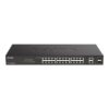 D-Link DGS-1100-26MPV2/E switch Gestionado L2 Gigabit Ethernet (10/100/1000) Energía sobre Ethernet (PoE) Negro