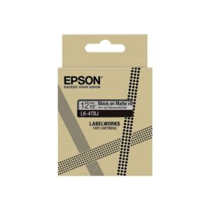 Epson C53S672065 etiqueta de impresora Negro, Transparente
