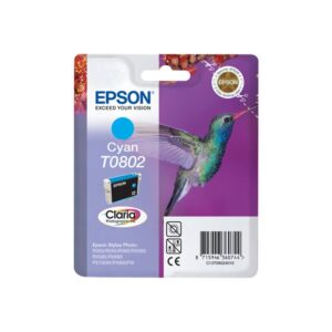 Epson Hummingbird Cartucho T0802 cian