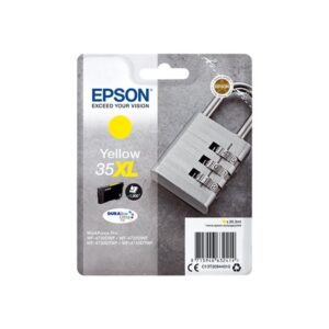 Epson Padlock Singlepack Yellow 35XL DURABrite Ultra Ink