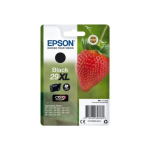 Epson Strawberry Singlepack Black 29XL Claria Home Ink