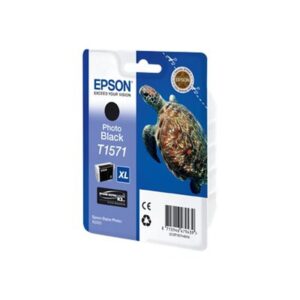 Epson Turtle Cartucho T1571 negro foto Epson Turtle Cartucho T1571 negro foto