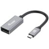 Equip 133493 adaptador de cable de vídeo 0,15 m USB Tipo C DisplayPort Negro, Gris Equip 133493 adaptador de cable de vídeo 0,15 m USB Tipo C DisplayPort Negro, Gris