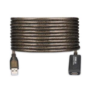Ewent EW1024 cable USB USB 2.0 25 m USB A Negro