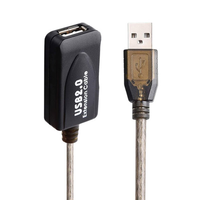 Ewent EW1024 cable USB USB 2.0 25 m USB A Negro Ewent EW1024 cable USB USB 2.0 25 m USB A Negro - Imagen 2