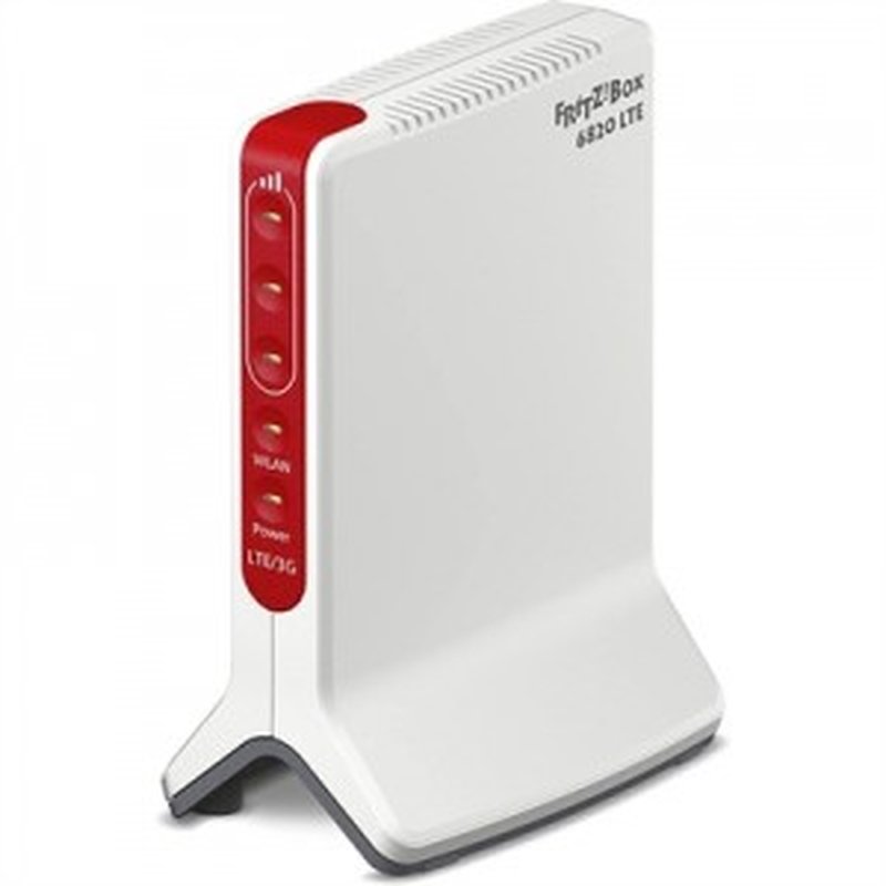 FRITZ!Box Box 6820 LTE International router inalámbrico Gigabit Ethernet Banda única (2,4 GHz) 4G Rojo, Blanco FRITZ!Box Box 6820 LTE International router inalámbrico Gigabit Ethernet Banda única (2,4 GHz) 4G Rojo, Blanco