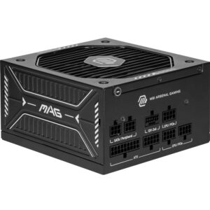 FUENTE ALIMENTACION MSI MAG A750GLS PCIE5,PSU,750W,80 PLUS GOLD,MODULAR,120MM,ACTIVE PFC,PCI-E 5.0 (16 PIN)X1,PCI-E (6+2 PIN)X4,SATA (15 PIN)X5 FUENTE ALIMENTACION MSI MAG A750GLS PCIE5,PSU,750W,80 PLUS GOLD,MODULAR,120MM,ACTIVE PFC,PCI-E 5.0 (16 PIN)X1,PCI-E (6+2 PIN)X4,SATA (15 PIN)X5