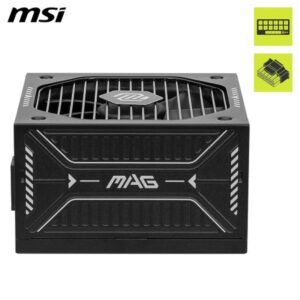 FUENTE ALIMENTACION MSI MAG A750GLS PCIE5,PSU,750W,80 PLUS GOLD,MODULAR,120MM,ACTIVE PFC,PCI-E 5.0 (16 PIN)X1,PCI-E (6+2 PIN)X4,SATA (15 PIN)X5 FUENTE ALIMENTACION MSI MAG A750GLS PCIE5,PSU,750W,80 PLUS GOLD,MODULAR,120MM,ACTIVE PFC,PCI-E 5.0 (16 PIN)X1,PCI-E (6+2 PIN)X4,SATA (15 PIN)X5