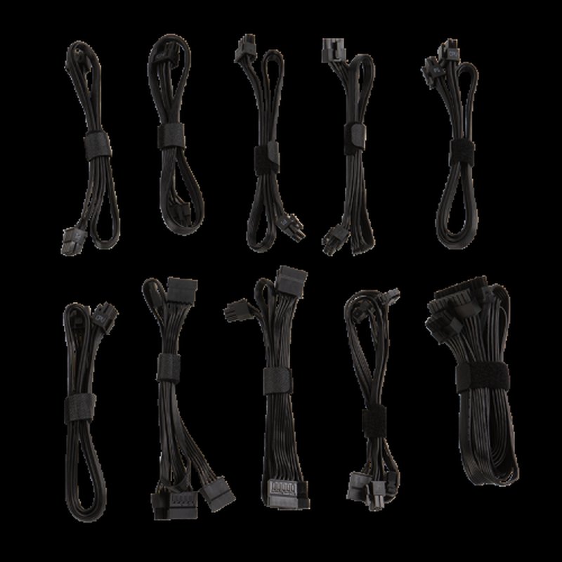 FUENTE ALIMENTACION NOX HUMMER X 1000W 80+GOLD ATX NEGRO - Imagen 9