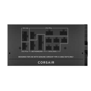 FUENTE ALIMENT. CORSAIR RM1000X SHIFT 80+ GOLD SHIFTED MODULAR 1000 WATT PCIE 5.1 ATX 3.1 CP-9020300-EU FUENTE ALIMENT. CORSAIR RM1000X SHIFT 80+ GOLD SHIFTED MODULAR 1000 WATT PCIE 5.1 ATX 3.1 CP-9020300-EU