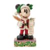 Figura Enesco Disney Papá Noel Mickey