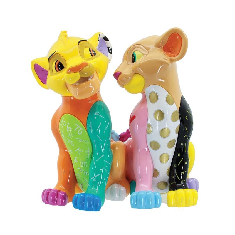 Figura Enesco Disney Simba Y Nala Figura Enesco Disney Simba Y Nala