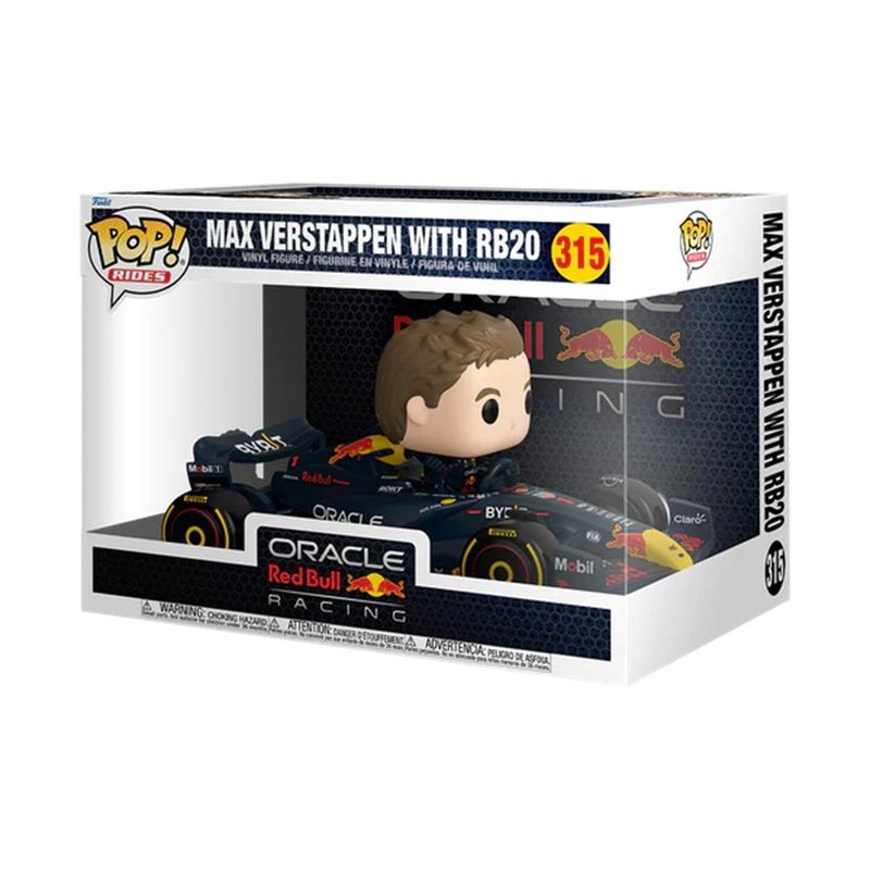 Funko Pop Ride Max Verstappen With Funko Pop Ride Max Verstappen With