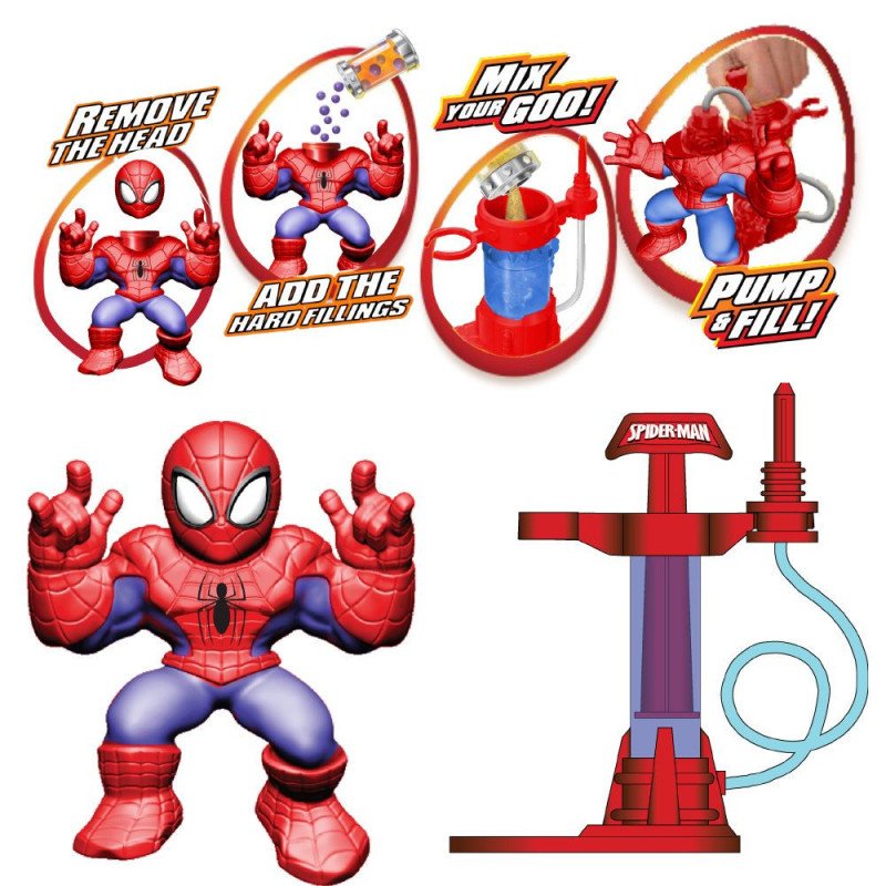Goo Jit Zu Hero Creator Spiderman Goo Jit Zu Hero Creator Spiderman