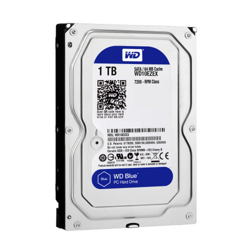 HDD Desk Blue 1TB 3.5 SATA 6Gbs 64MB HDD Desk Blue 1TB 3.5 SATA 6Gbs 64MB - Imagen 4