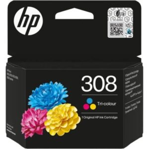 HP Cartucho de Tinta Original 308 tricolor