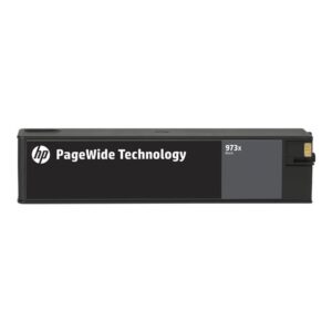 HP Cartucho negro original PageWide 973X de alto rendimiento
