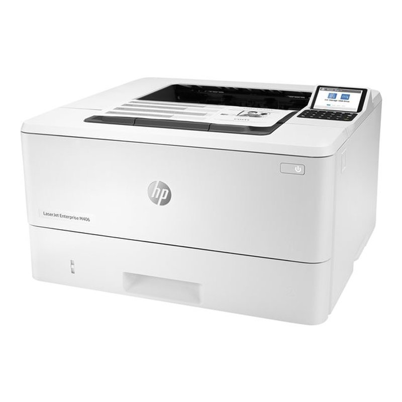 HP LaserJet Enterprise Impresora M406dn, Estampado, Tamaño compacto; Gran seguridad; Impresión a doble cara; Energéticamente eficiente; Impresión desde USB frontal HP LaserJet Enterprise Impresora M406dn, Estampado, Tamaño compacto; Gran seguridad; Impresión a doble cara; Energéticamente eficiente; Impresión desde USB frontal