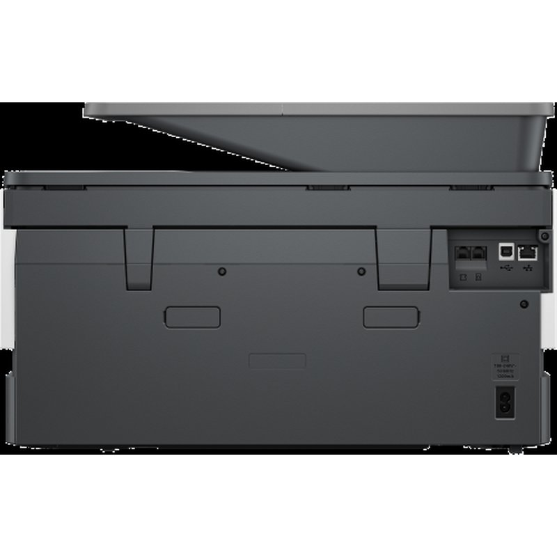 HP OfficeJet Pro Impresora multifunción 9120b, Color, Impresora para Home y Home Office, Imprima, copie, escanee y envíe por fax, Conexión inalámbrica; Impresión a doble cara; Escaneado a doble cara; Escanear a correo electrónico; Escanear a PDF; Fax; Puerto frontal de unidad flash USB; Pantalla táctil; Impresión desde móvil o tablet; Alimentador automático de documentos - Imagen 5