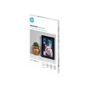 HP Papel fotográfico Advanced, brillante, 250 g/m2, 10 x 15 cm (101 x 152 mm), 25 hojas