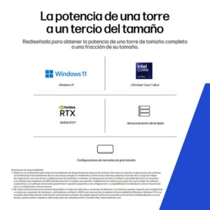 HP Z2 SFF G1i Workstation Desktop PC Wolf Pro Security Edition Intel Core Ultra 7 265 32 GB DDR5-SDRAM NVIDIA RTX A400 Windows 11 Pro Puesto de trabajo AI PC, AI Workstation Negro HP Z2 SFF G1i Workstation Desktop PC Wolf Pro Security Edition Intel Core Ultra 7 265 32 GB DDR5-SDRAM NVIDIA RTX A400 Windows 11 Pro Puesto de trabajo AI PC, AI Workstation Negro
