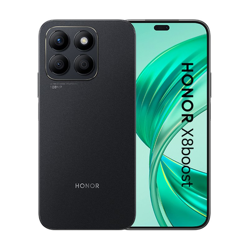 Honor X8boost 17 cm (6.7") SIM doble Android 13 4G USB Tipo C 8 GB 256 GB 4500 mAh Negro Honor X8boost 17 cm (6.7") SIM doble Android 13 4G USB Tipo C 8 GB 256 GB 4500 mAh Negro